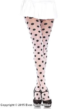 Süße Strumpfhose, polka dot